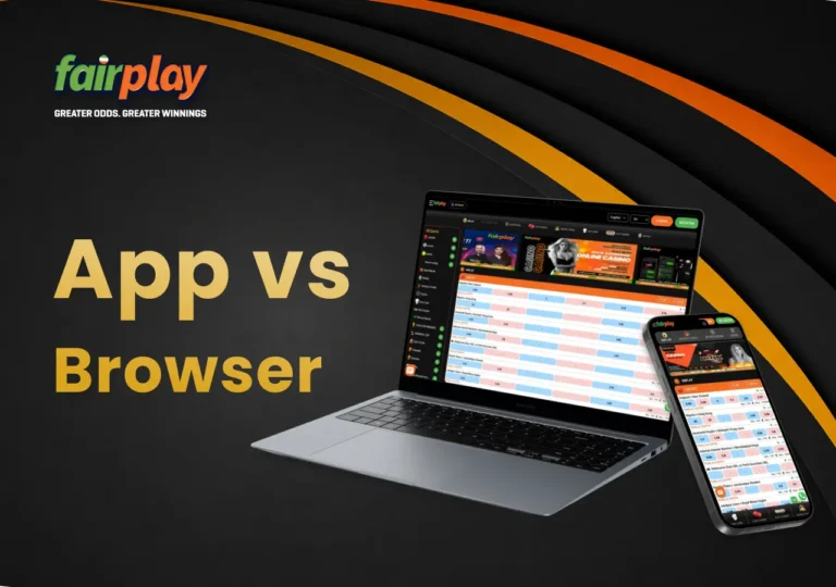 FairPlay account displayed on a laptop browser and a mobile phone