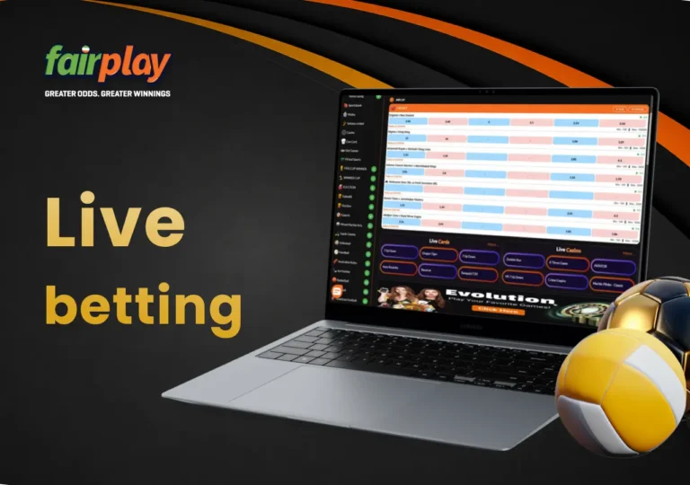 FairPlay RNG table-games category displayed on a laptop
